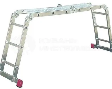 фото Шарнирная универсальная стремянка-трансформер Krause, 4х4 085047 Krause