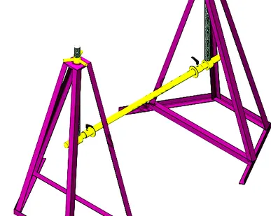 фото Кабельный домкрат ДКГ 16-2Р (Разборный)