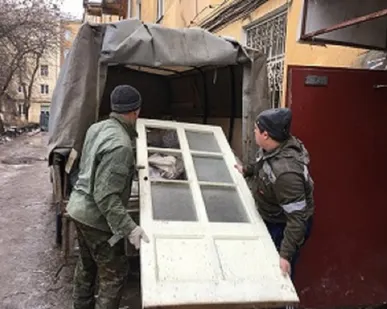фото Вывоз строительного мусора вывоз старой мебели
