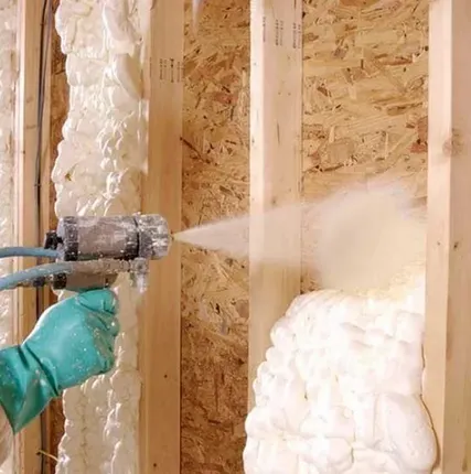 Фото №0 Утепление зданий пенополиуретаном (ППУ)