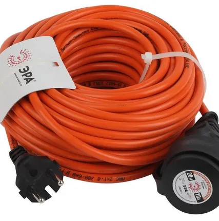 Фото №2 Удлинитель силовой UPx-1-2x1-20m-IP44 в бухте б/з 20м 1гнездо ПВС 2х1 Эра Б0046806