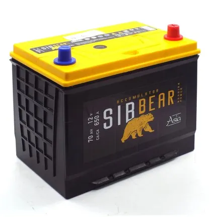 Фото №0 Аккумулятор SIBBEAR ASIA 85D26L 70 Ач о.п.