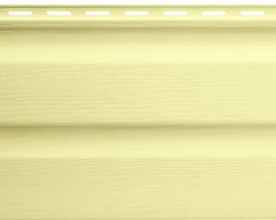 фото Панель виниловая Альта-Сайдинг лимонная, 3,66м