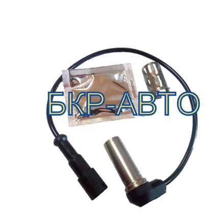 Фото №0 Датчик ABS угловой 0.4м в сборе со втулкой и смазкой