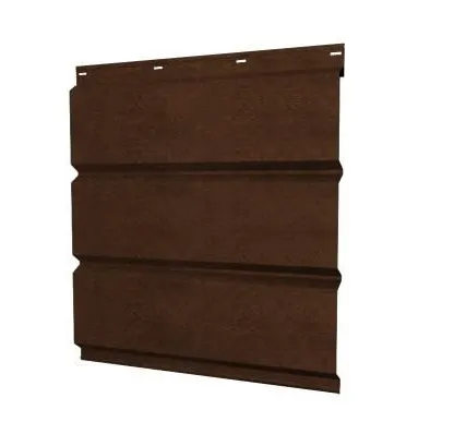 Фото №0 Софит металлический без перфорации 0,45 Print Elite с пленкой Antique Wood