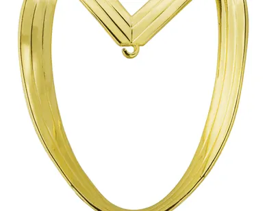 фото Фигурка - приз - награда Лента (под медаль) с надписью на каменном основани