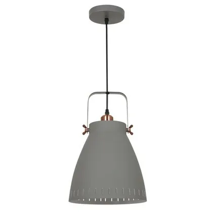 Фото №0 Подвес NEW YORK PL-428L C73 Cерый + медь Camelion