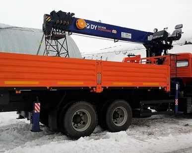 фото Камаз 65115 с КМУ DONG YANG 1416 в Москве