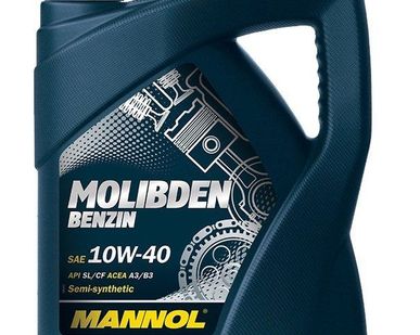 фото Mannol Molibden Benzin 10w40 4 л Моторные масла