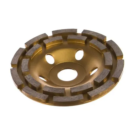 Фото №0 Чаша алмазная двухрядная сегментированная 125 VertexTools 0505-04-125-14