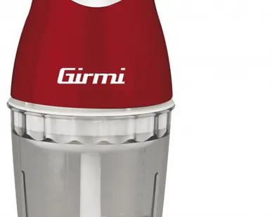 фото Кухонный мини чоппер - измельчитель электрический для продуктов Girmi TR01 chopper, красный в Москве