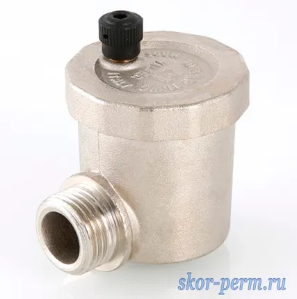 Фото №2 Воздухоотводчик автоматический 1/2&quot; (Ду15) VALTEC угловой, колпачок вертикальный