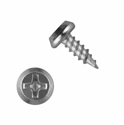 Фото №0 Саморез накладок задней двери шлиц 2, б.ц. 4,9х12,7х9,7