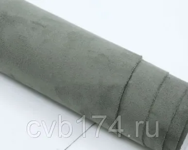 фото Серебристая самоклеющаяся алькантара