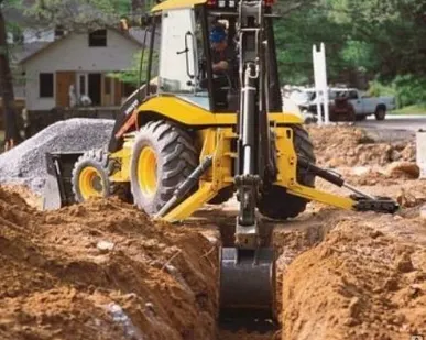 фото Рытье траншей