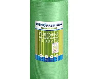фото Подложка под паркет Порилекс НПЭ ЛПНД 3,5х1000х10