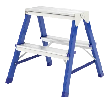 фото Стремянка двусторонняя 2ступени, стальная Сибртех Россия