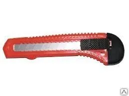 Фото №0 Нож c выдвижным сегмент.лезвием,пластмас.,18мм