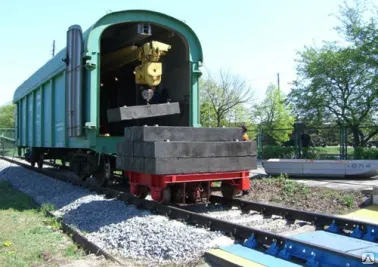 фото Вагонные весы для статического взвешивания РД