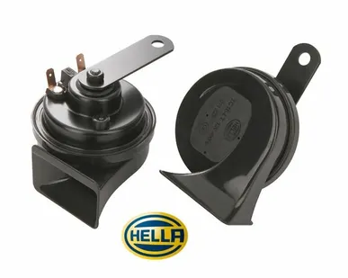 фото Звуковой сигнал Hella 12V TC16 (72W, 400/500 Hz,105-118dB) TC16 рожок черный 3FH 011 225-831