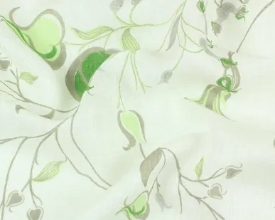 фото Лён цветочный принт "колокольчики" Италия Состав: лён 100 % Плотность ≈105 г/м² Ширина 150 см