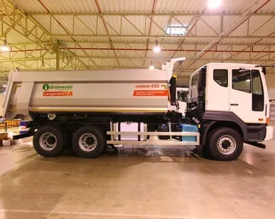 фото DaEWOO NOVUS CL5DM самосвал 6х4 GRUNWALD 18m3 HARDOX HEATED