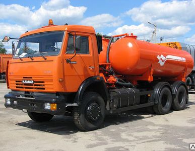 фото Машина вакуумная КО-505А на шасси КамАЗ-65115