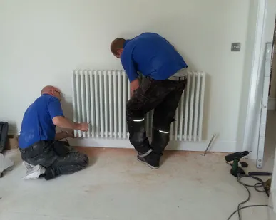 фото Мытье радиаторов
