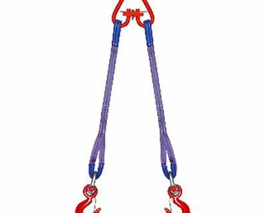 фото Строп текстильный двухветвевой 2СТ 1 т 1 м