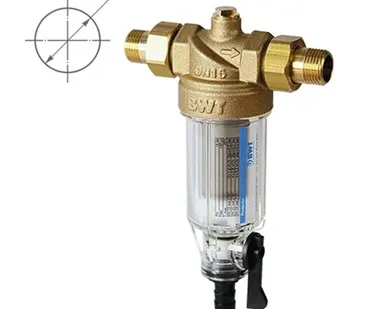фото Фильтр магистральный BWT Protector Mini для ХВ 3/4″ прямая промывка