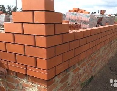 фото Кладка кирпича, газоблока