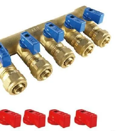 Фото №0 Коллектор с кранами 200-1 (2 выход) -16