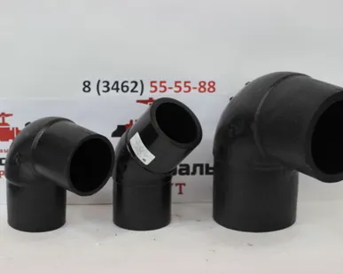 фото Отвод 45° удлиненный Ду 160 ПЭ100 SDR 11