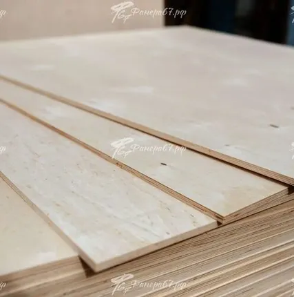 Фото №0 Фанера ФК 9мм сорт 4/4 1525х1525 НШ