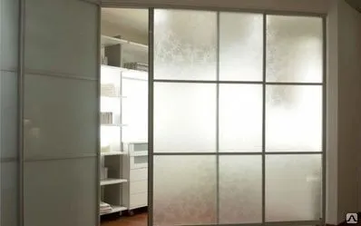 Фото №0 Межкомнатная перегородка белая для кухни