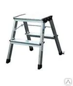 фото Двухсторонняя складн. подставка 2 ступени (раб. высота = 2,44м) Treppy