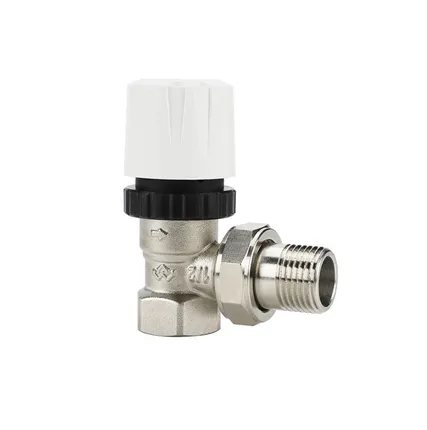 Фото №0 Клапан термостатический угловой 1/2" н.р.-в.р. Varmega под термостатическую головку М30х1,5