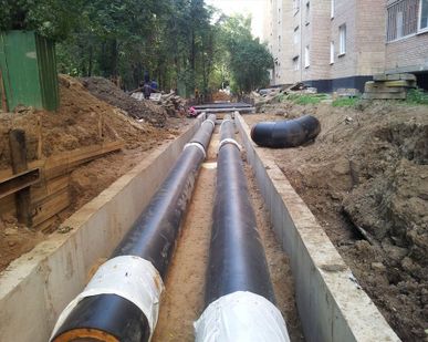 фото Монтаж системы отопления