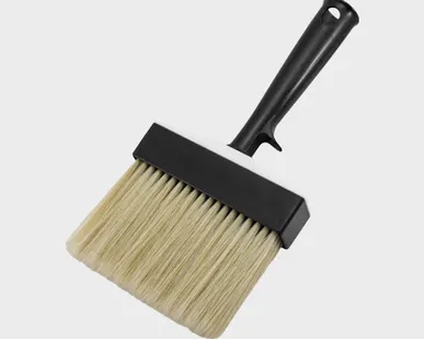 фото Кисть ракля 30*100 светлая щетина пластиковая ручка НАМЕРЕНИЕ