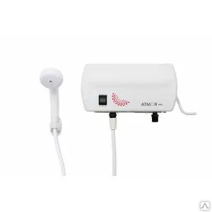 Фото №0 Электрический проточный водонагреватель atmor basic 3,5 квт душ.