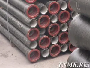 Фото №0 Труба чугунная ВЧШГ ДУ 400 L=6м с ЦПП ГОСТ 9583-75