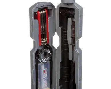 фото Набор инструментов (Комплект инсрументов. Насос, спиц. Ключ, мотнаж. Шес-ки.апт-ка.)