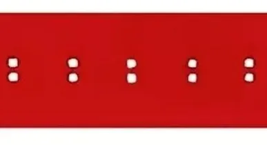 фото Нож твердосплавный 1365х130х25 ТС (со вставкой 9 мм) для спец. техники КДМ