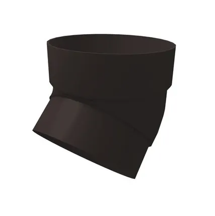 Фото №0 Колено трубы 45 град. ПВХ Grand Line коричневое (RR32)