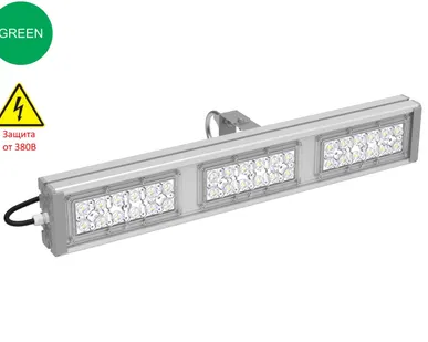 фото Прожектор с оптикой зеленый SVT-STR-M-90Вт-27-GREEN 67 Лм/Вт 6000 Лм