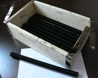 фото Шпилька тип.А,Б исп.1,2 AМ140х600-750мм. ст. 3-35,40Х,45,09Г2С.