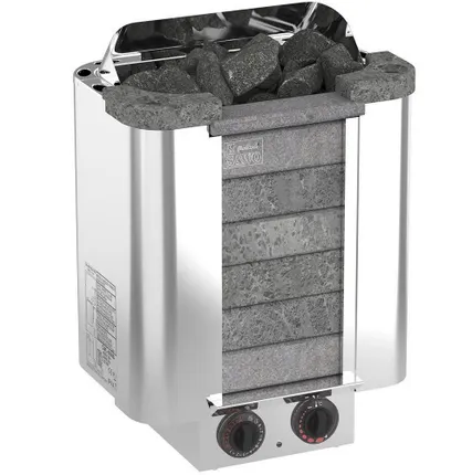 Фото №0 Печь для сауны Sawo Cumulus CML-90 NB (с пультом, вставка из талькохлорита)