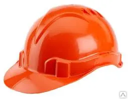 фото Каска строительная рабочая защитная Европа (красная, оранжевая, белая)