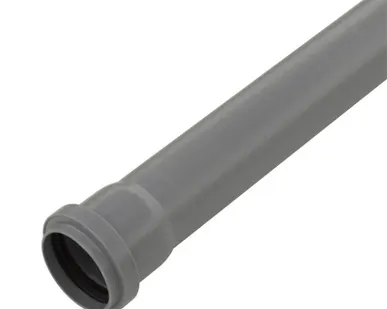 фото Труба канализационная пластиковая 40х1000мм, с раструбом Политэк 114100
