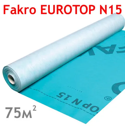 Фото №0 FAKRO гидроизоляционная мембрана EUROTOP N15 (75м2/рул.)
